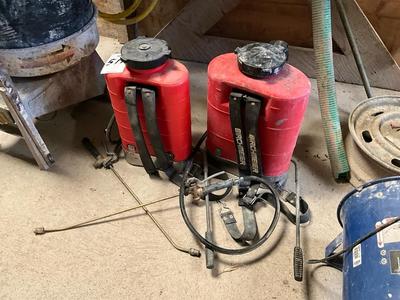 Immagine panoramica di Birchmeier crop sprayer (2x)